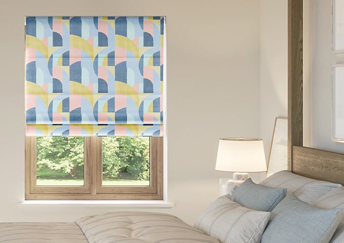 Varadero Velvet, Lemon Twist - Motorised Roman Blind - Image 3